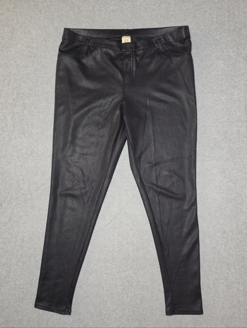 Faded glory Faux Pebbled leather leggings Pants